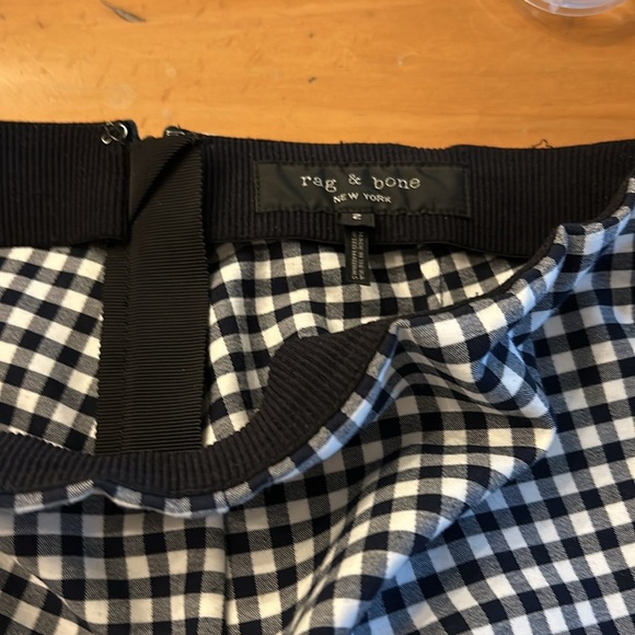 rag & bone Academia Simone Gingham pants - Picture 2 of 5